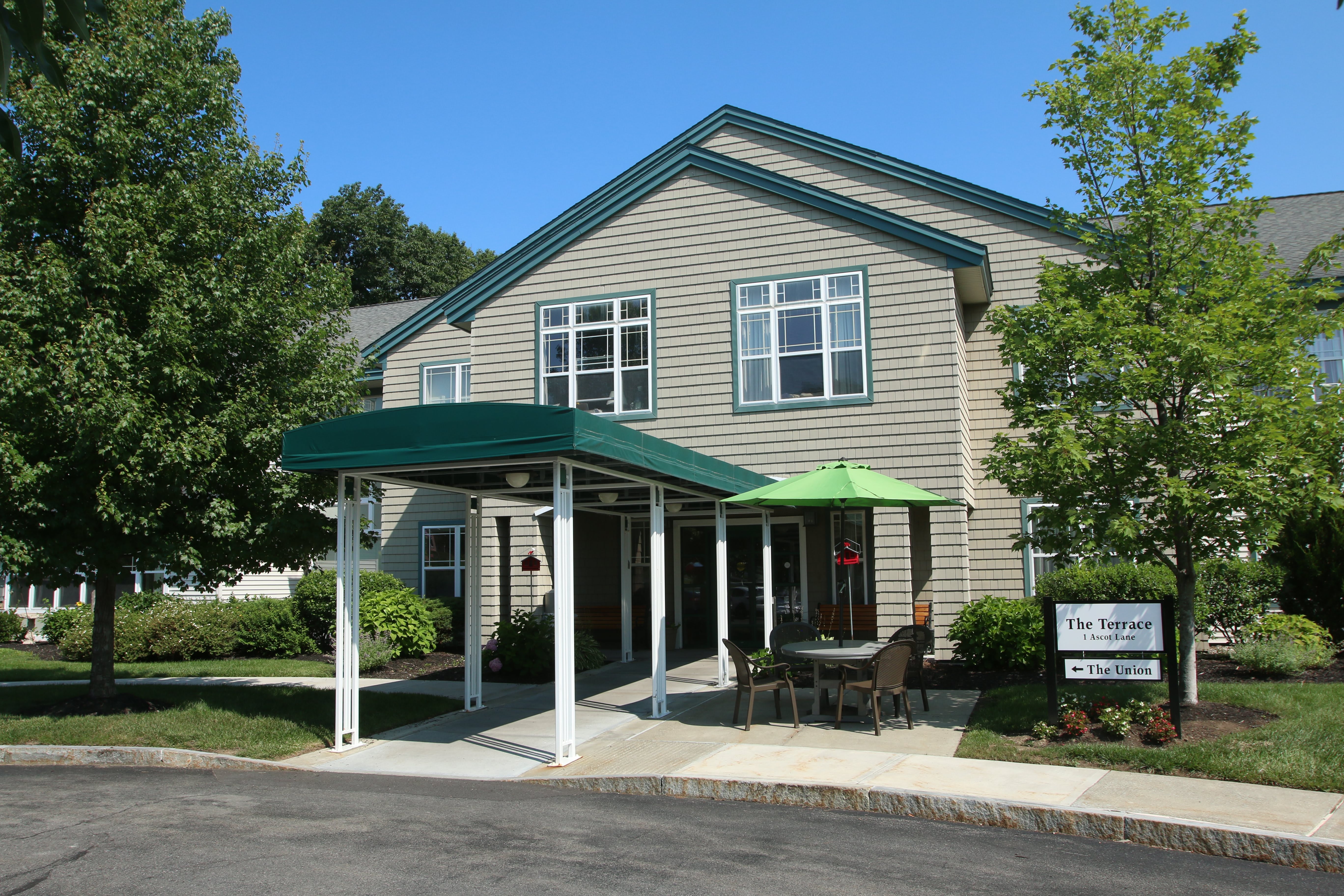 outdoor common area