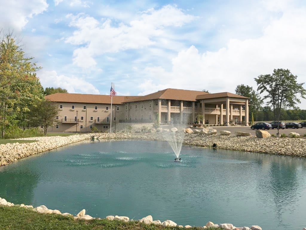 outdoor common area