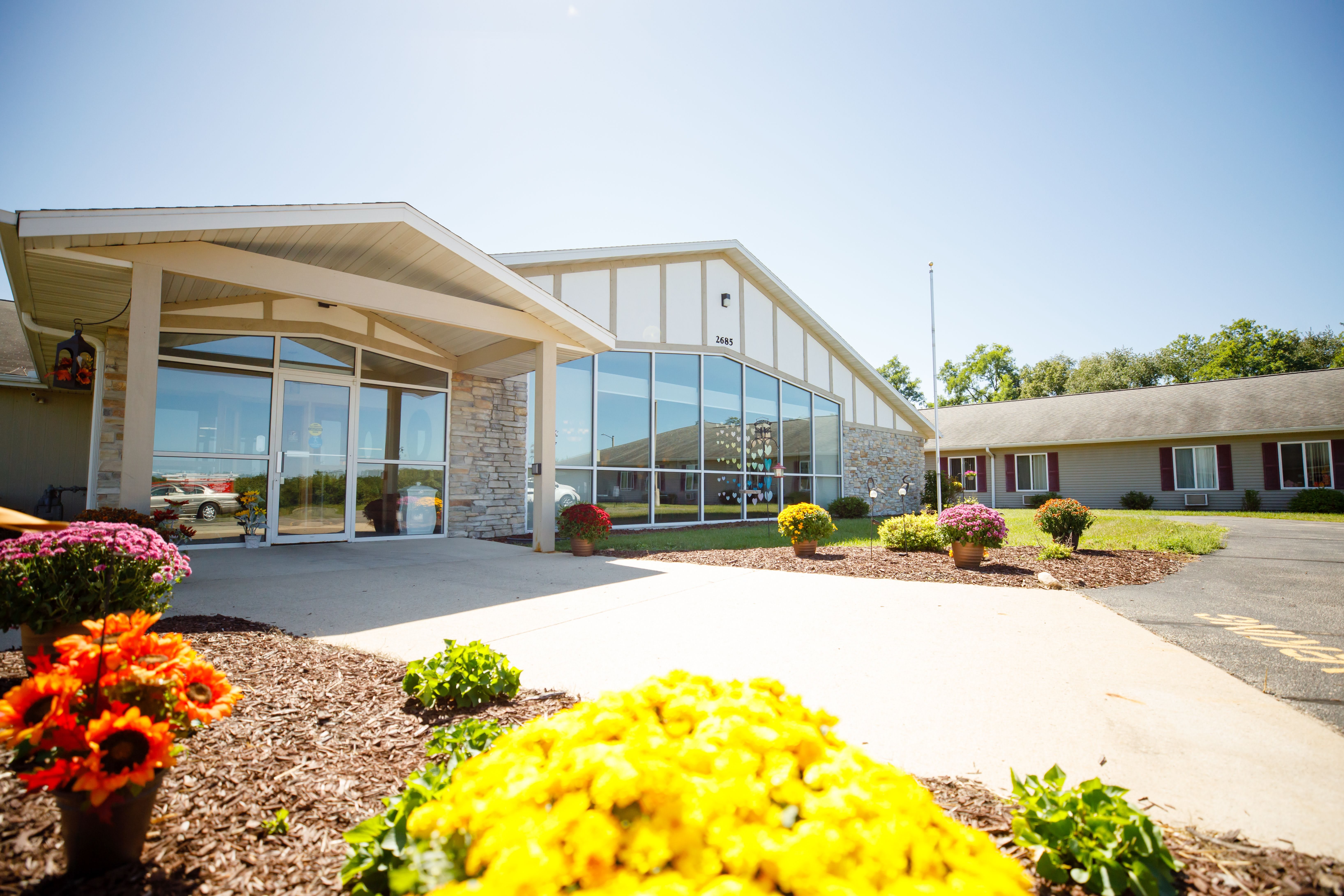 outdoor common area