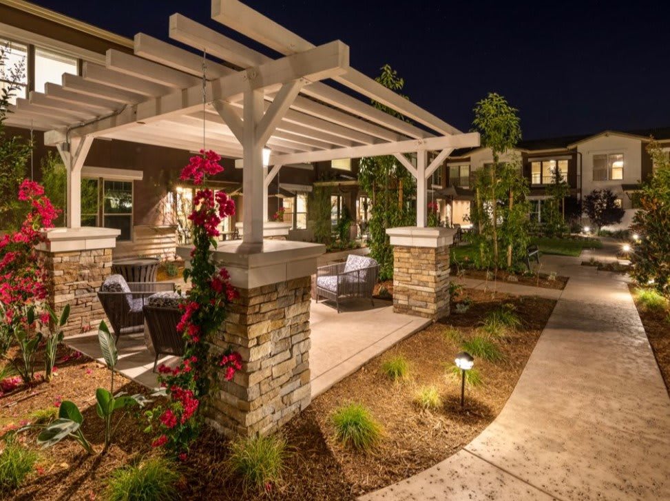 outdoor common area