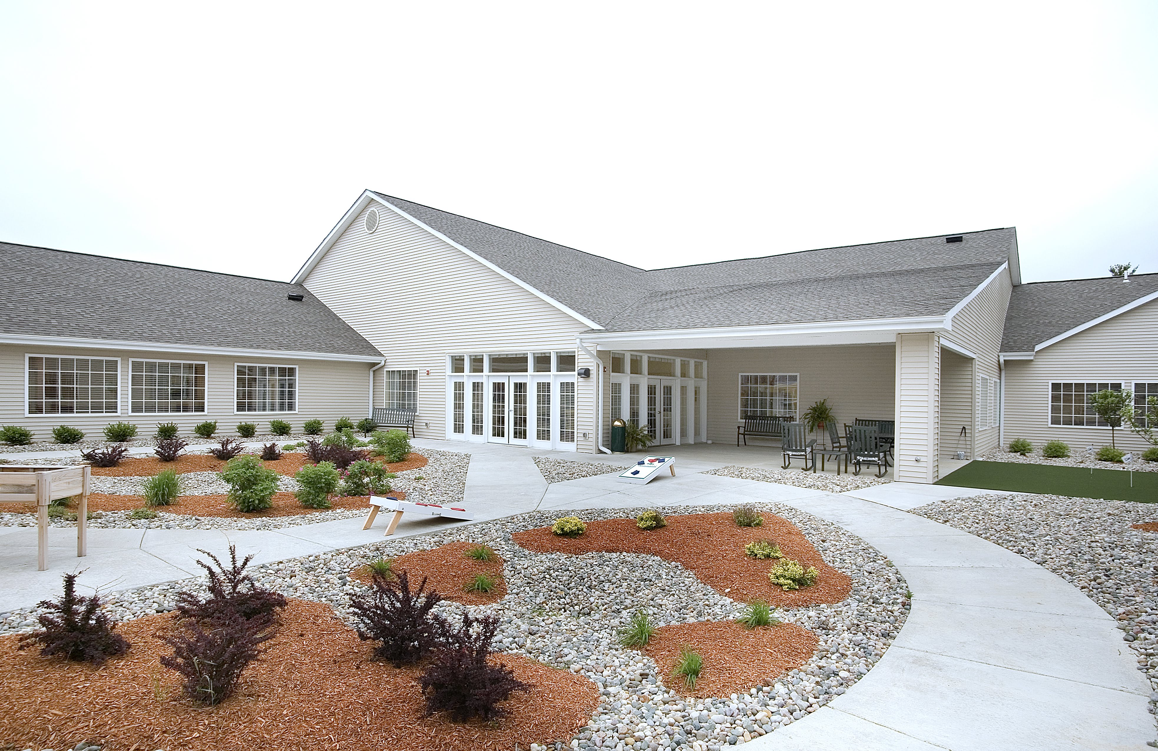 outdoor common area