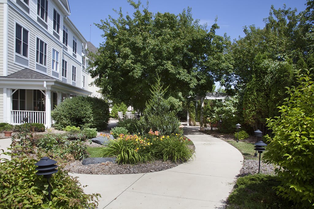 outdoor common area