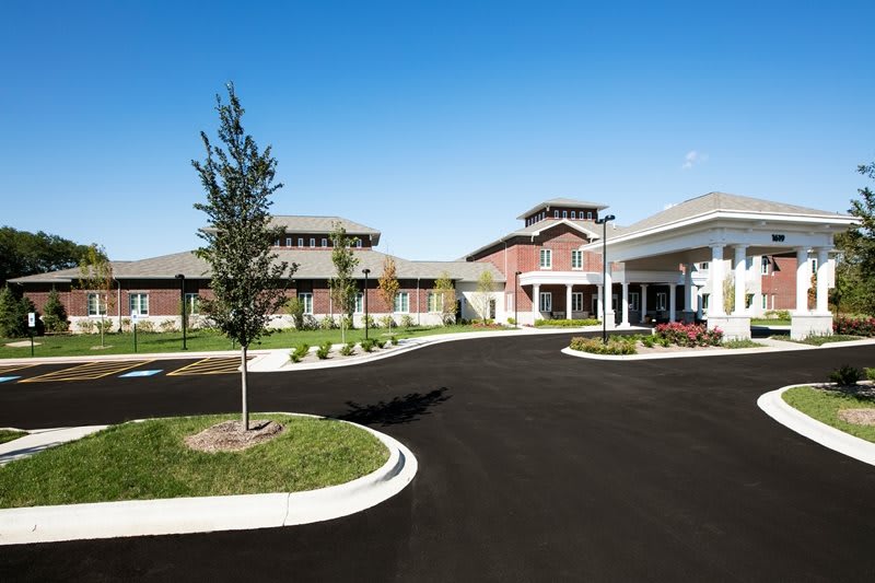 outdoor common area