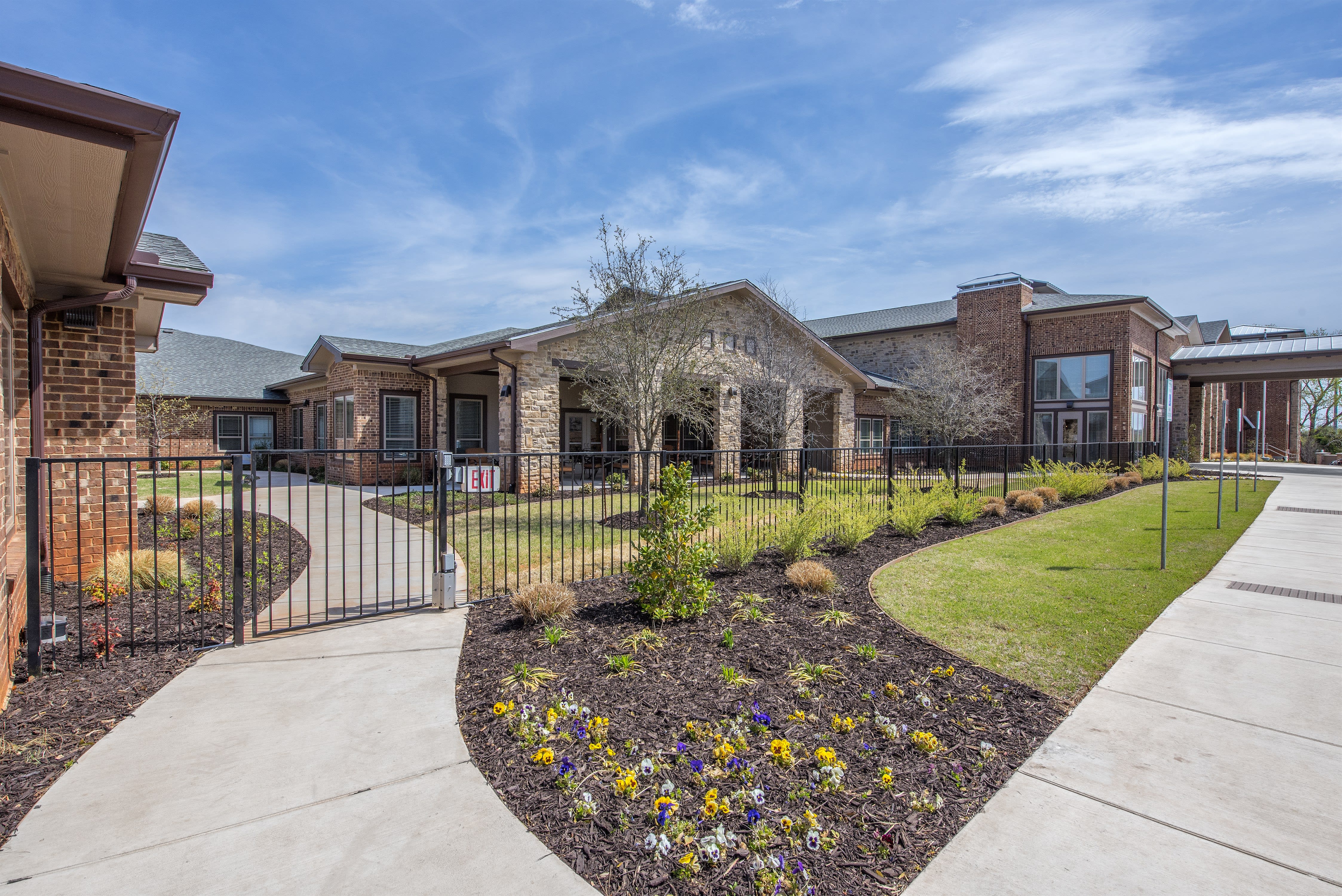 outdoor common area