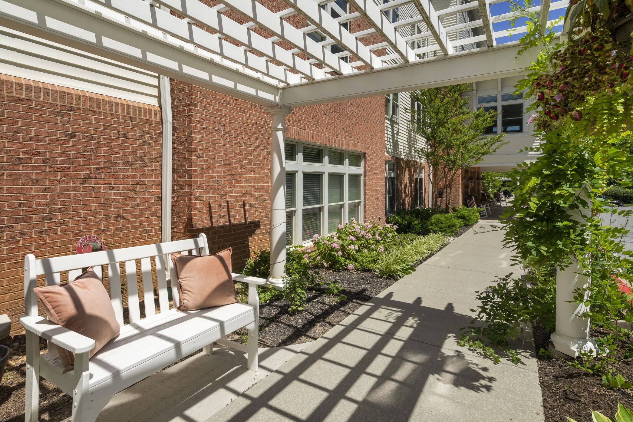 outdoor common area