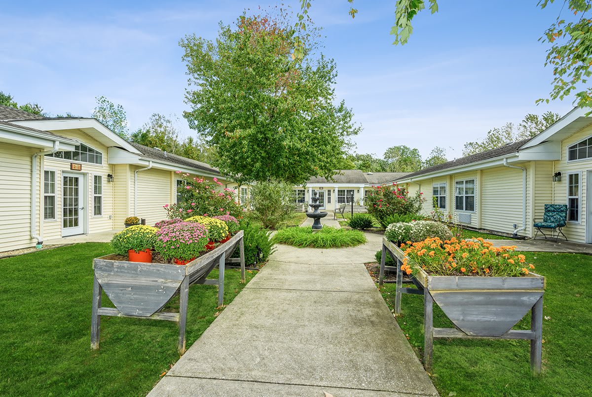 outdoor common area
