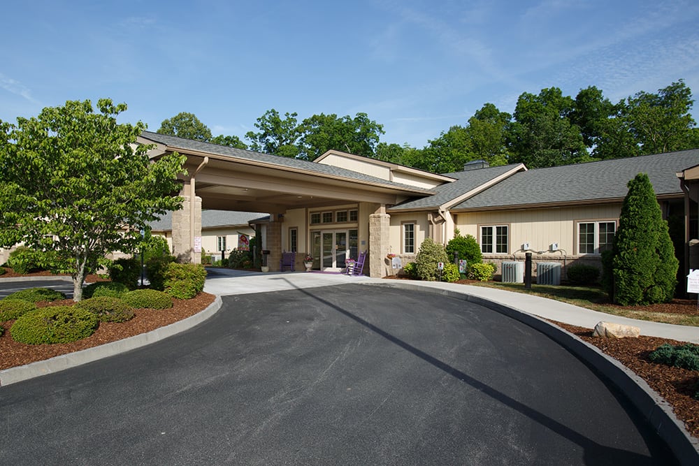 outdoor common area