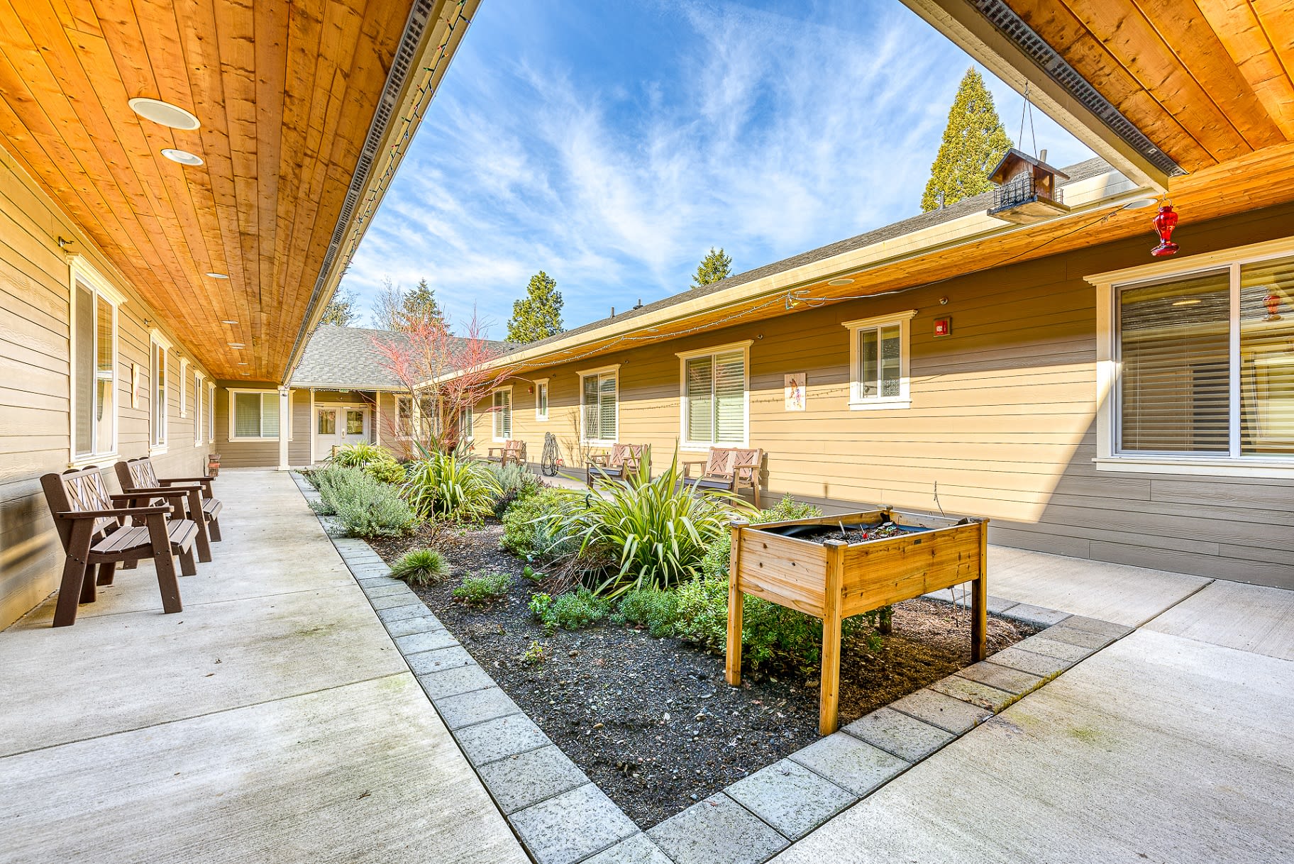 outdoor common area