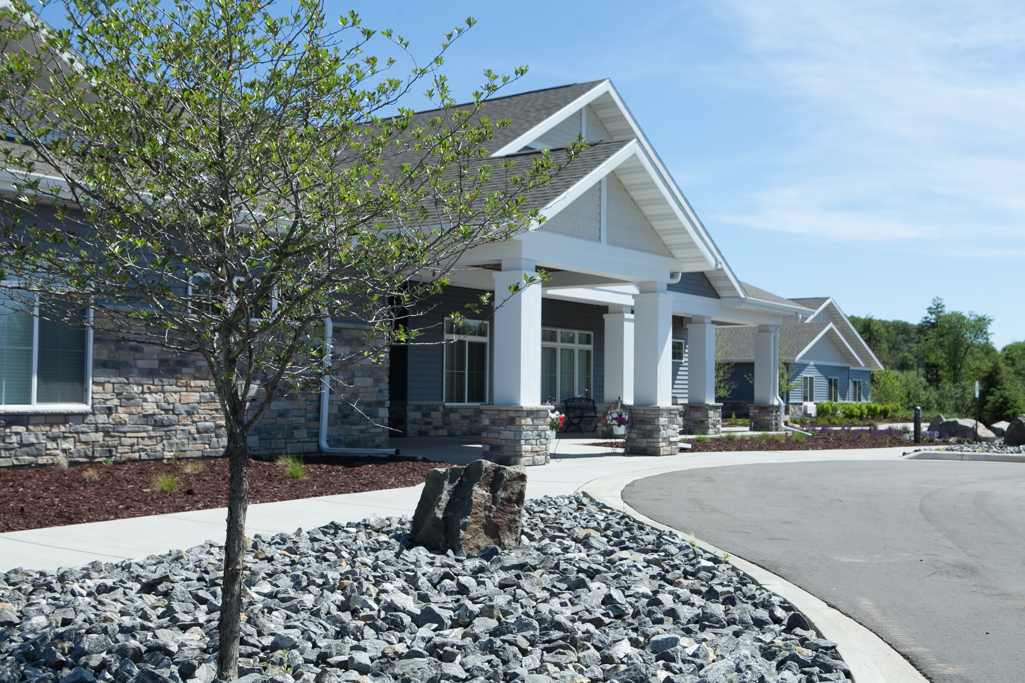 outdoor common area