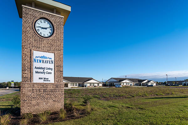 outdoor common area