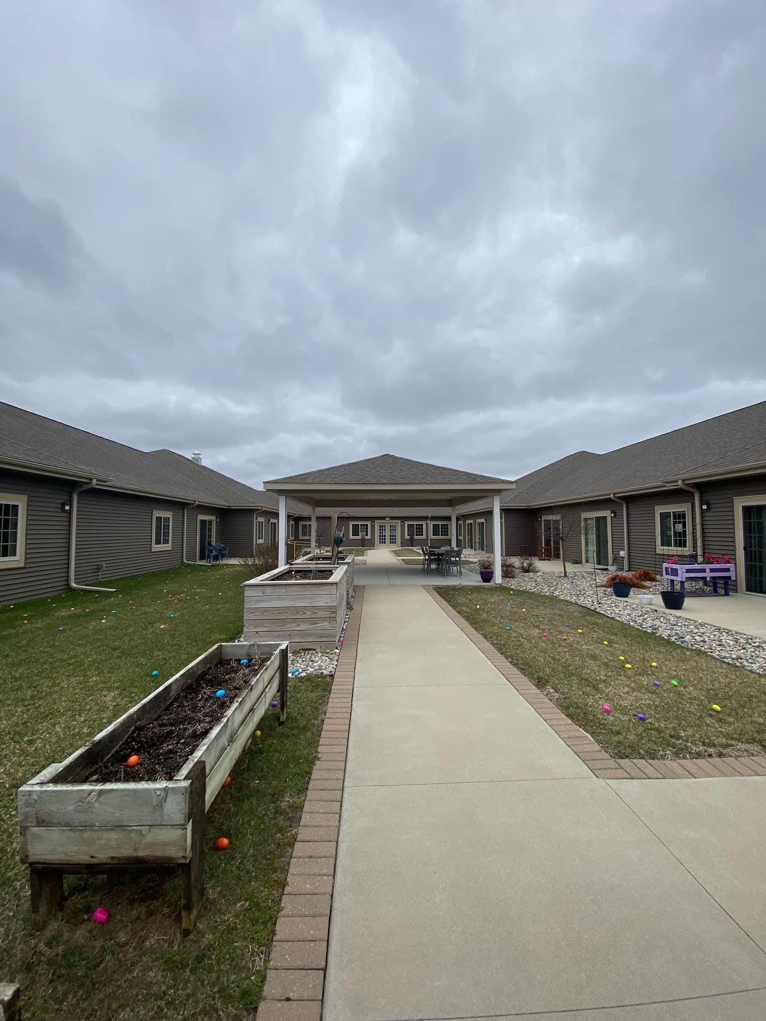 outdoor common area