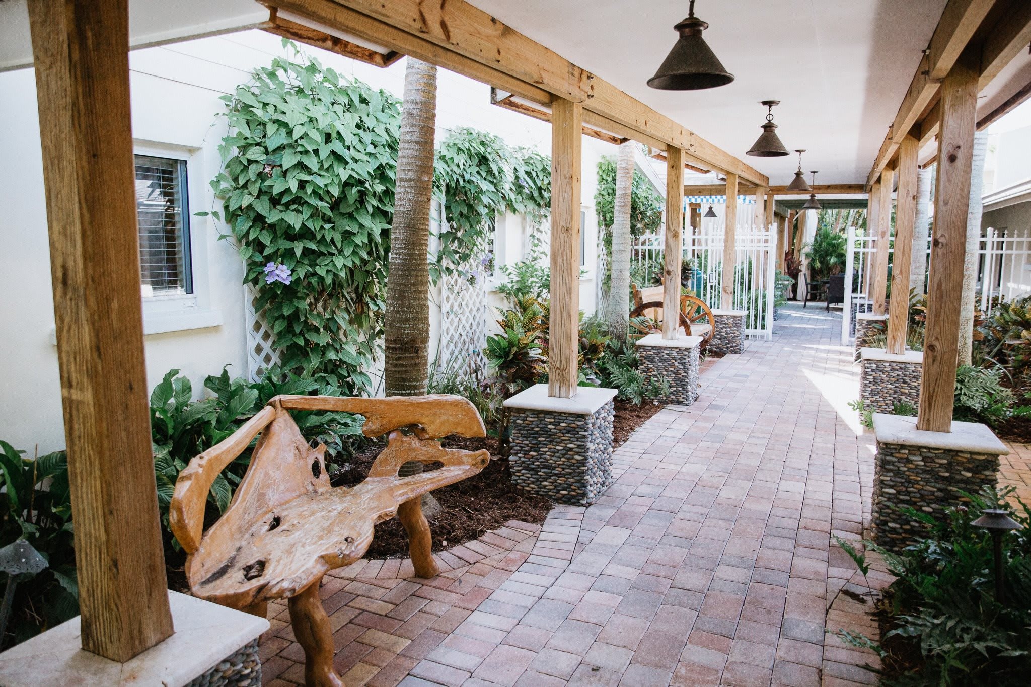 outdoor common area