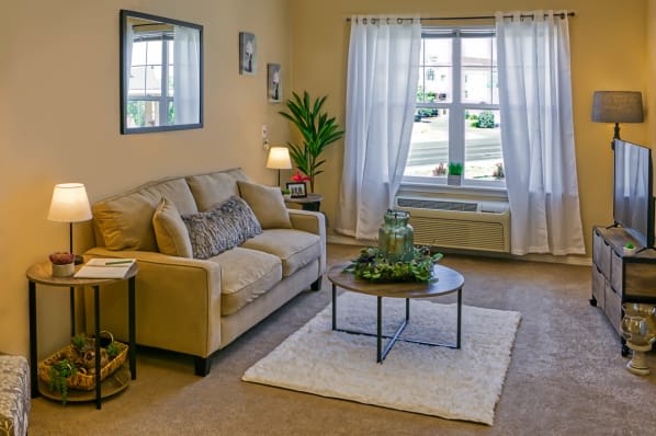 in-unit seating area