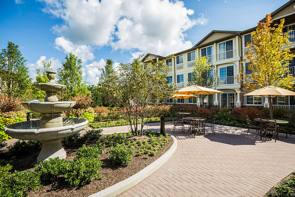 outdoor common area