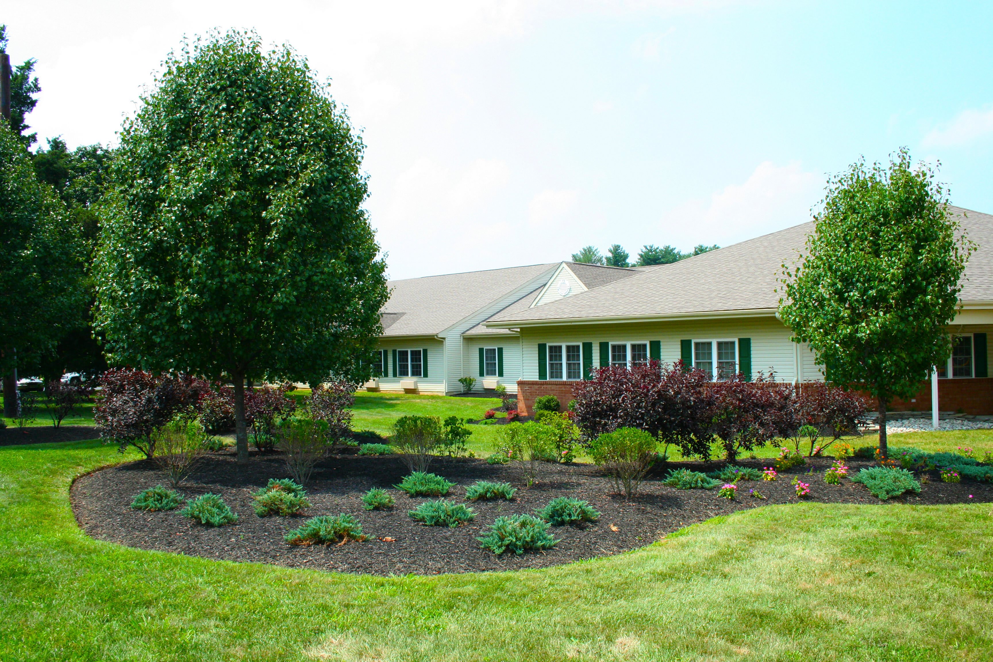 outdoor common area