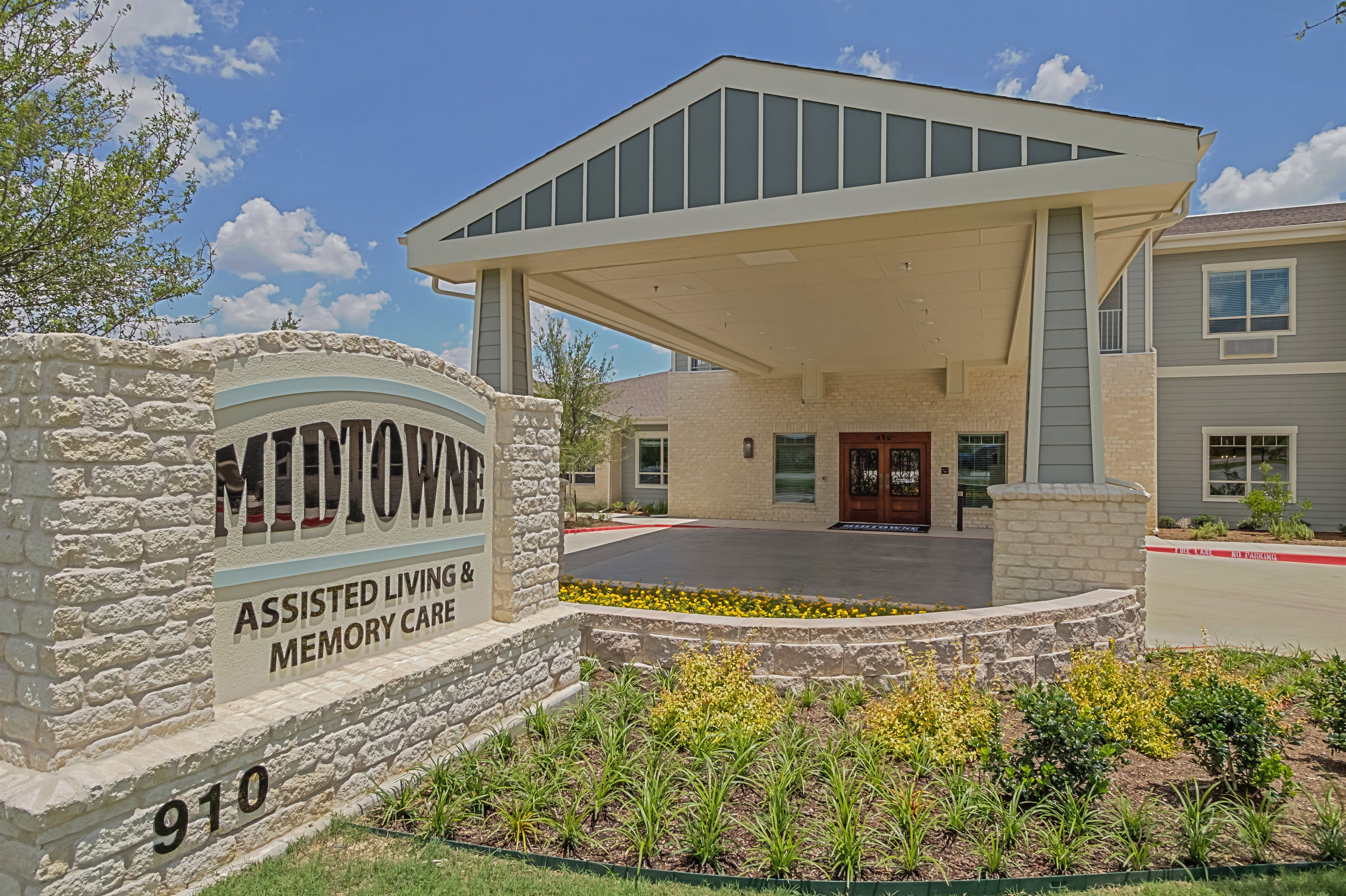 outdoor common area