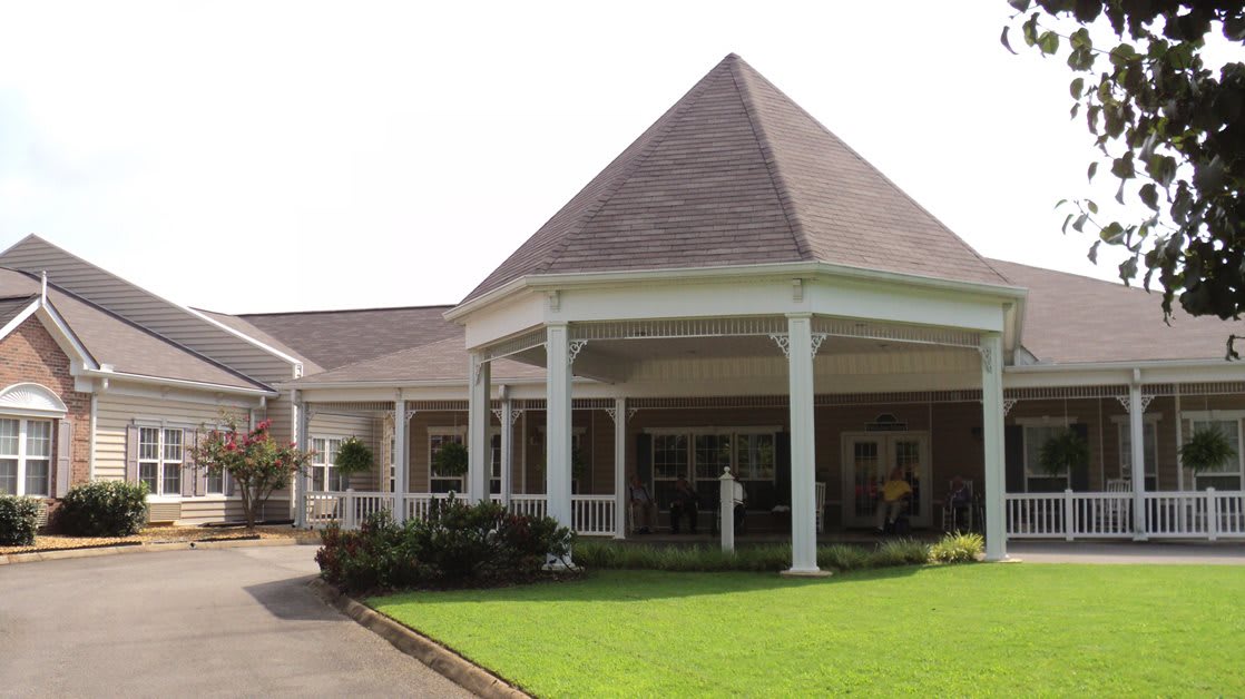 outdoor common area