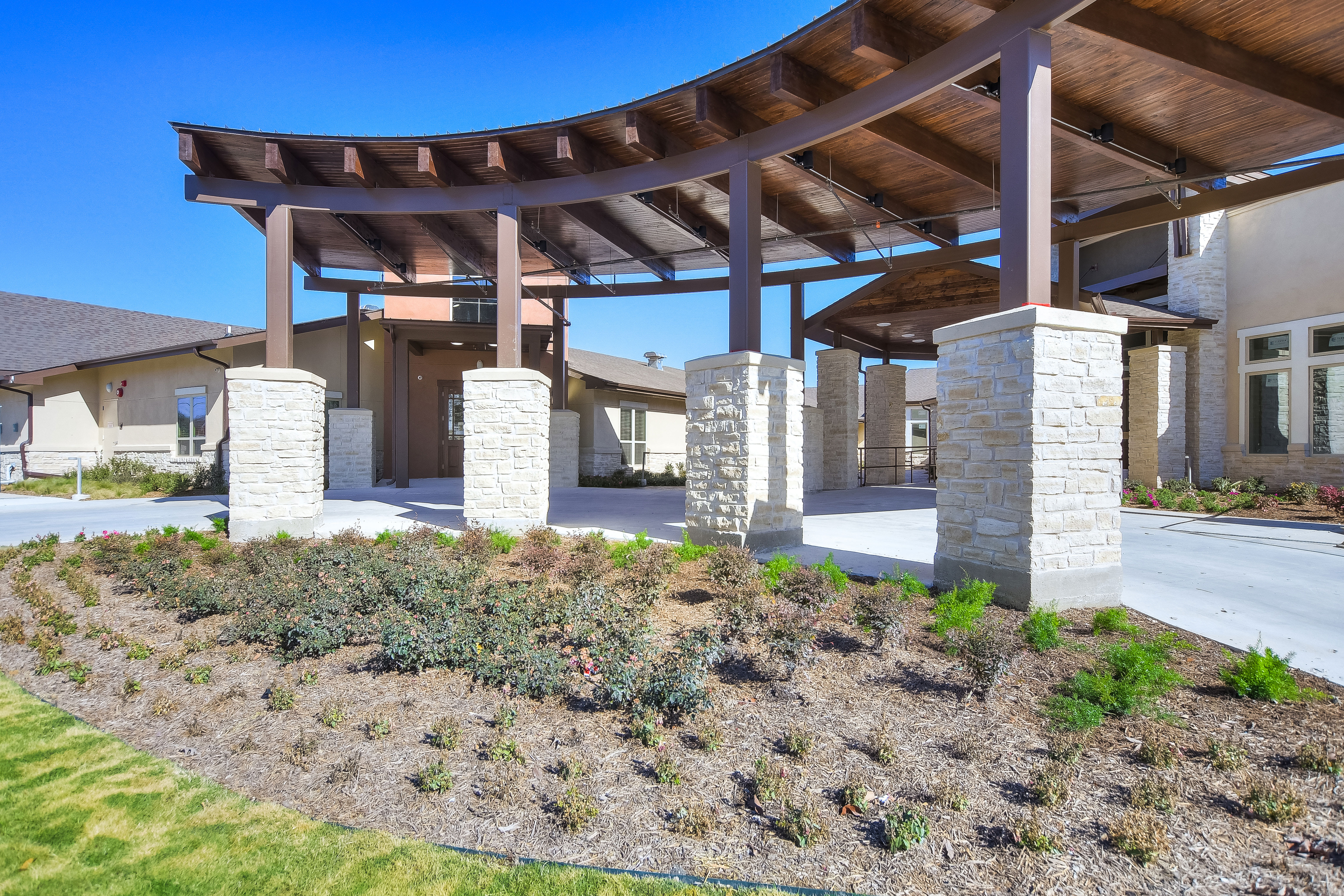 outdoor common area
