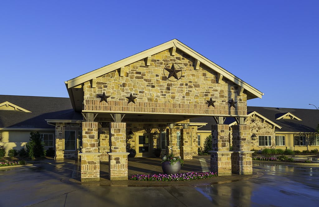 outdoor common area