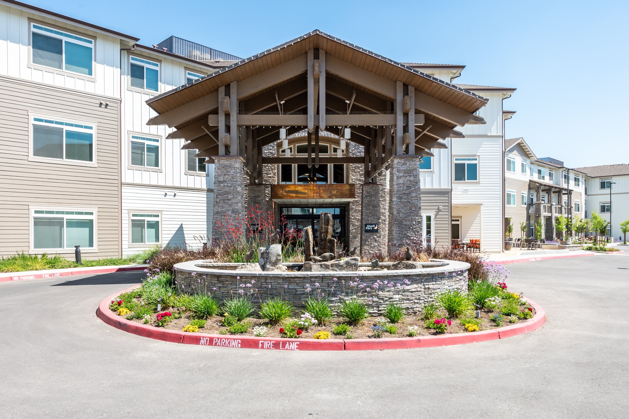 outdoor common area
