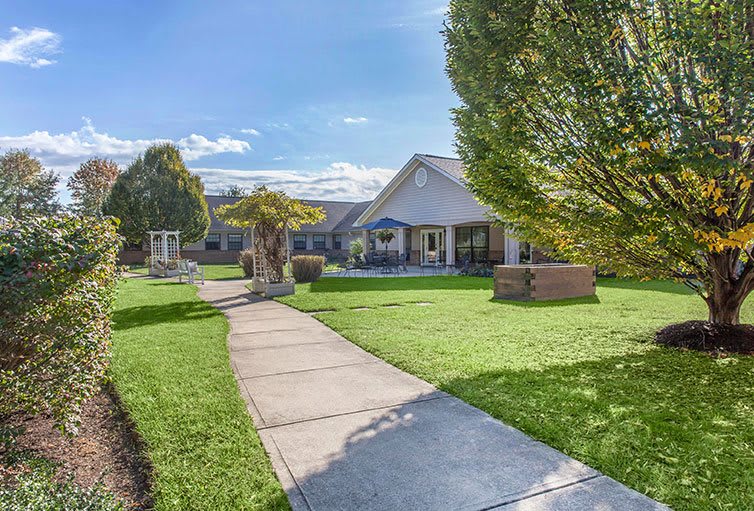 outdoor common area