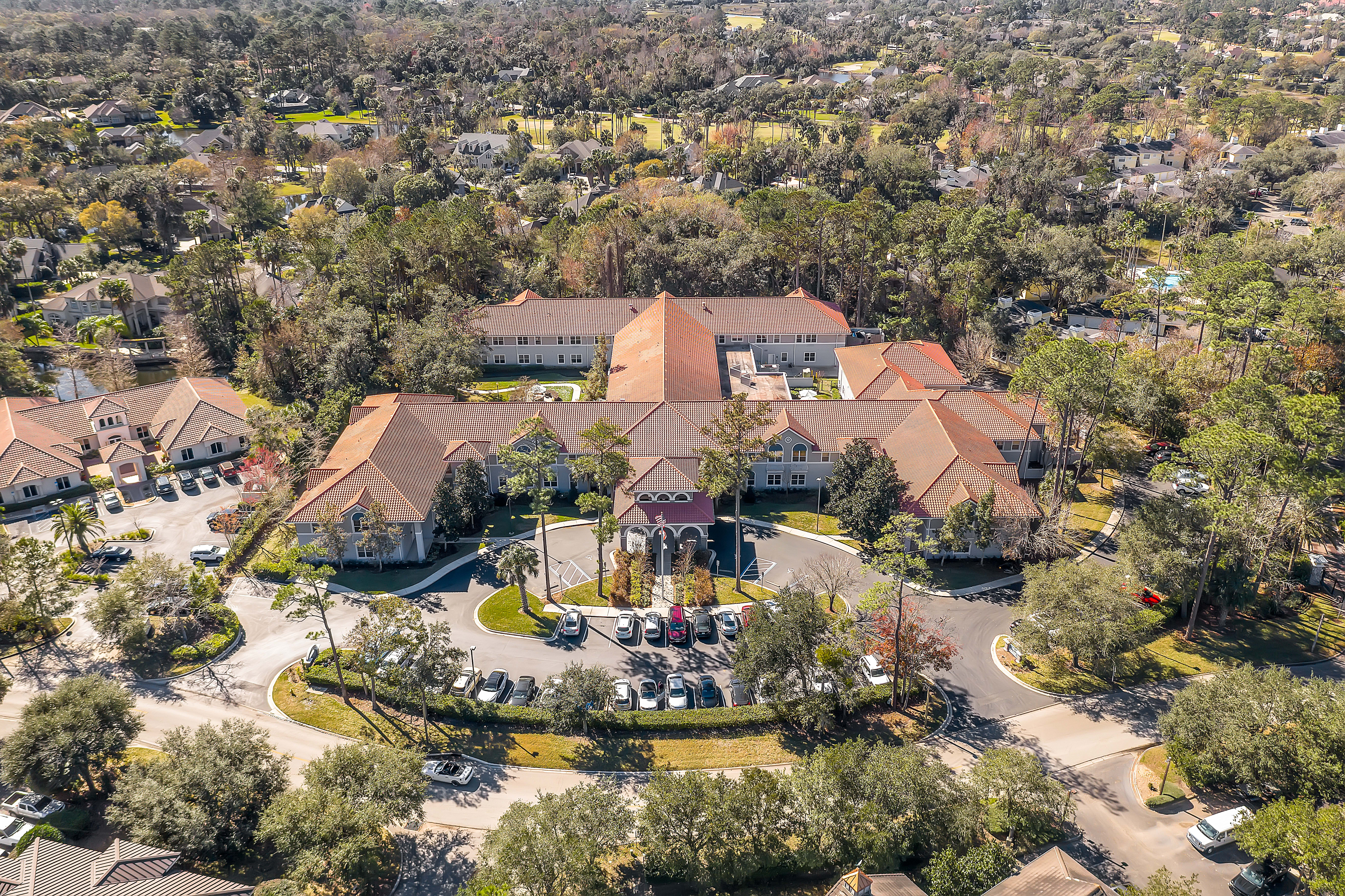Aerial View of Community