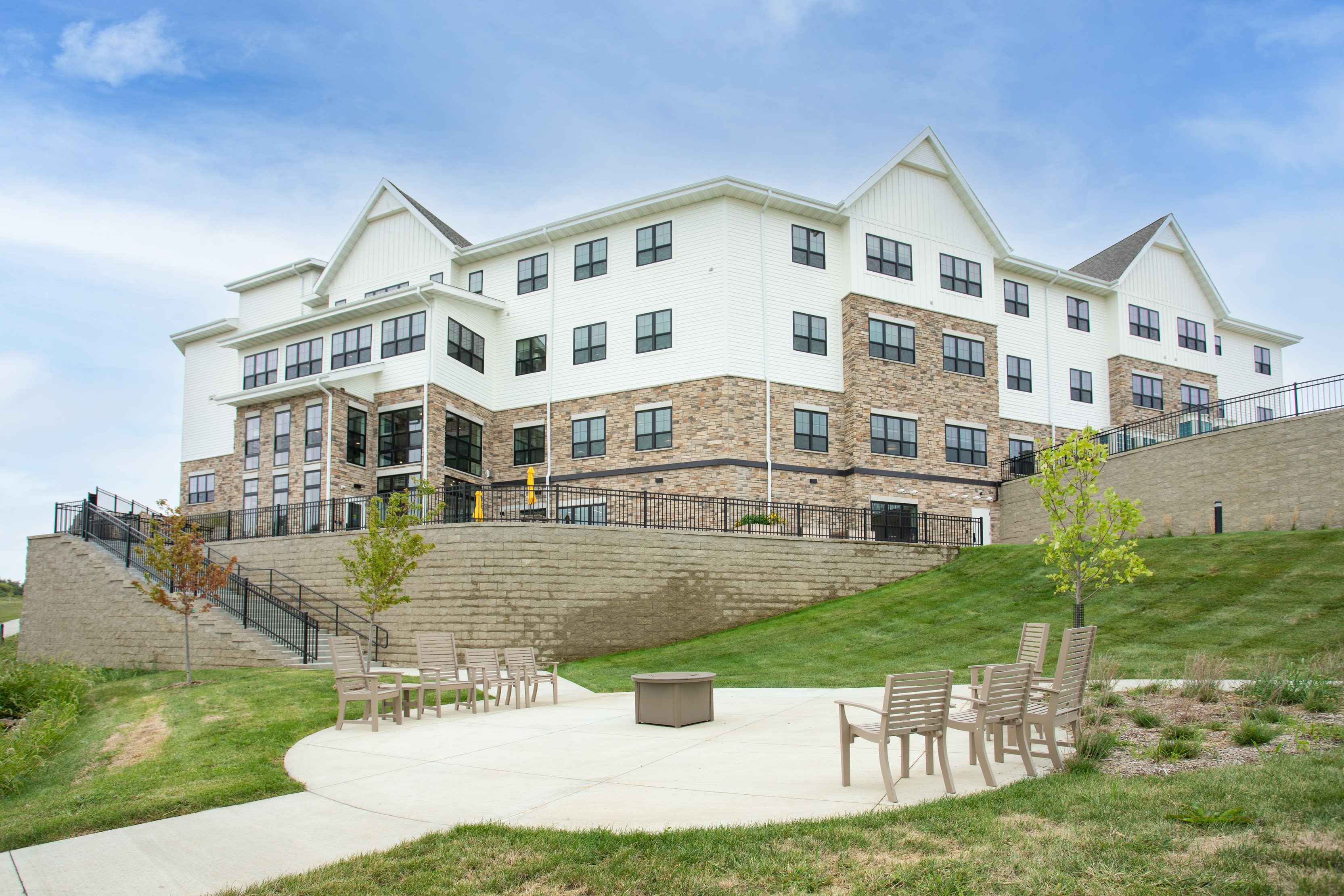 outdoor common area