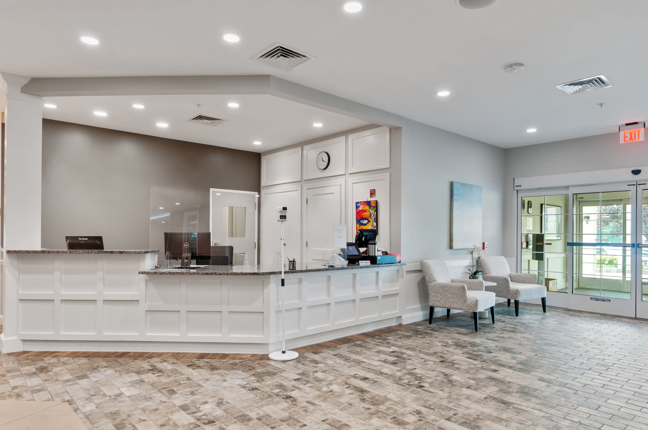 reception area
