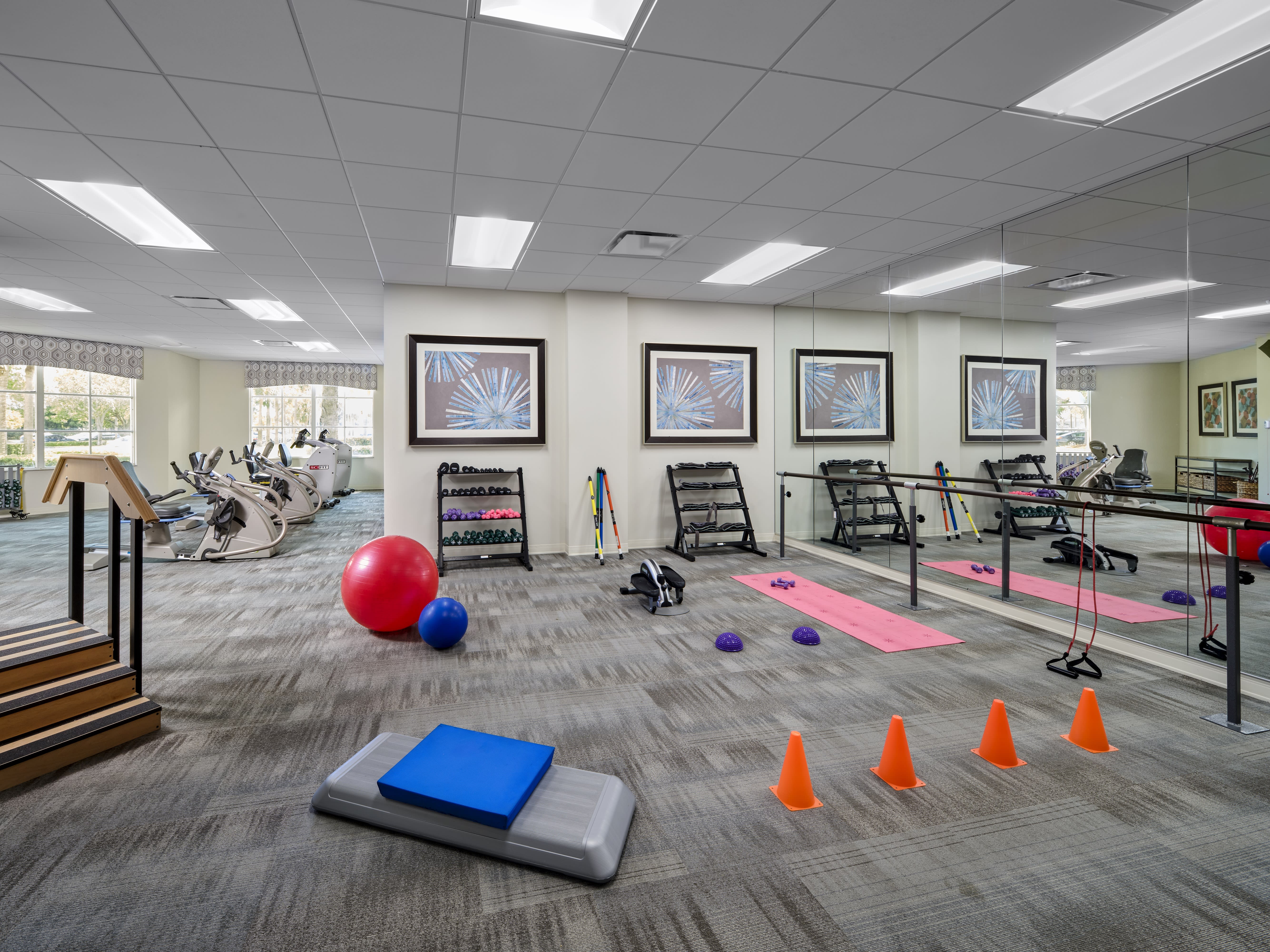 physical therapy room