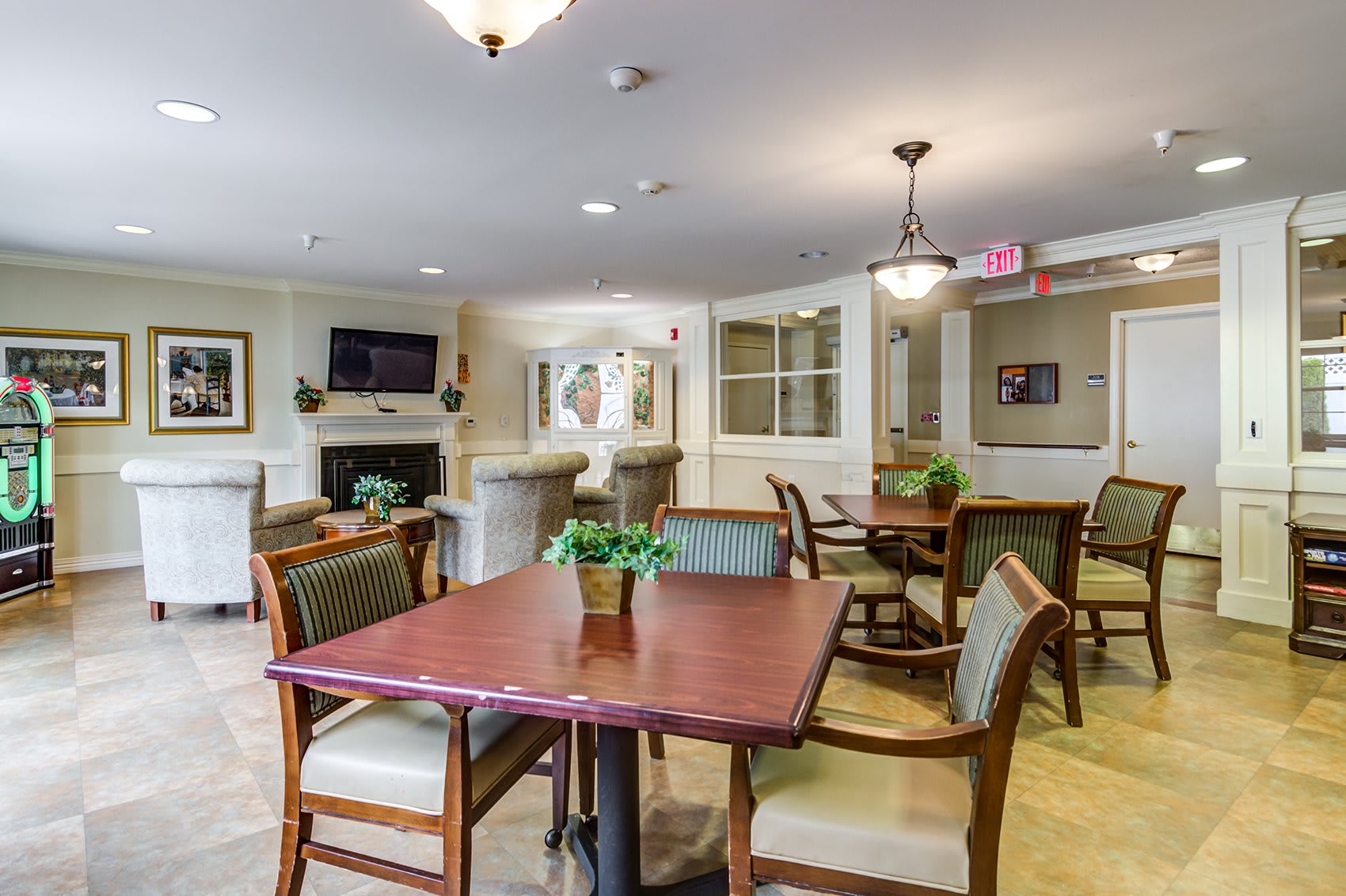 indoor common area