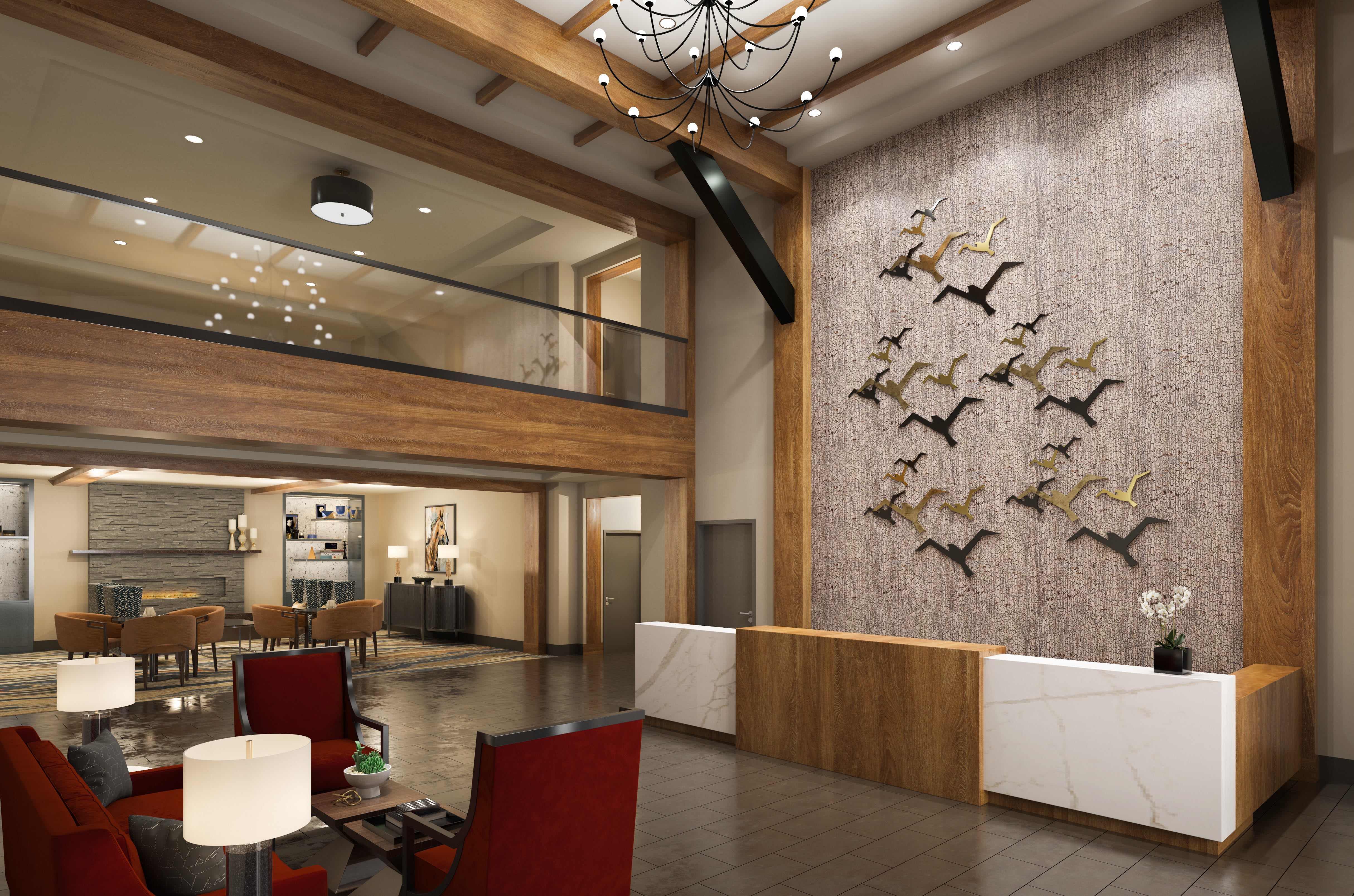 reception area