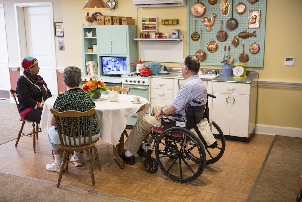 communal kitchen