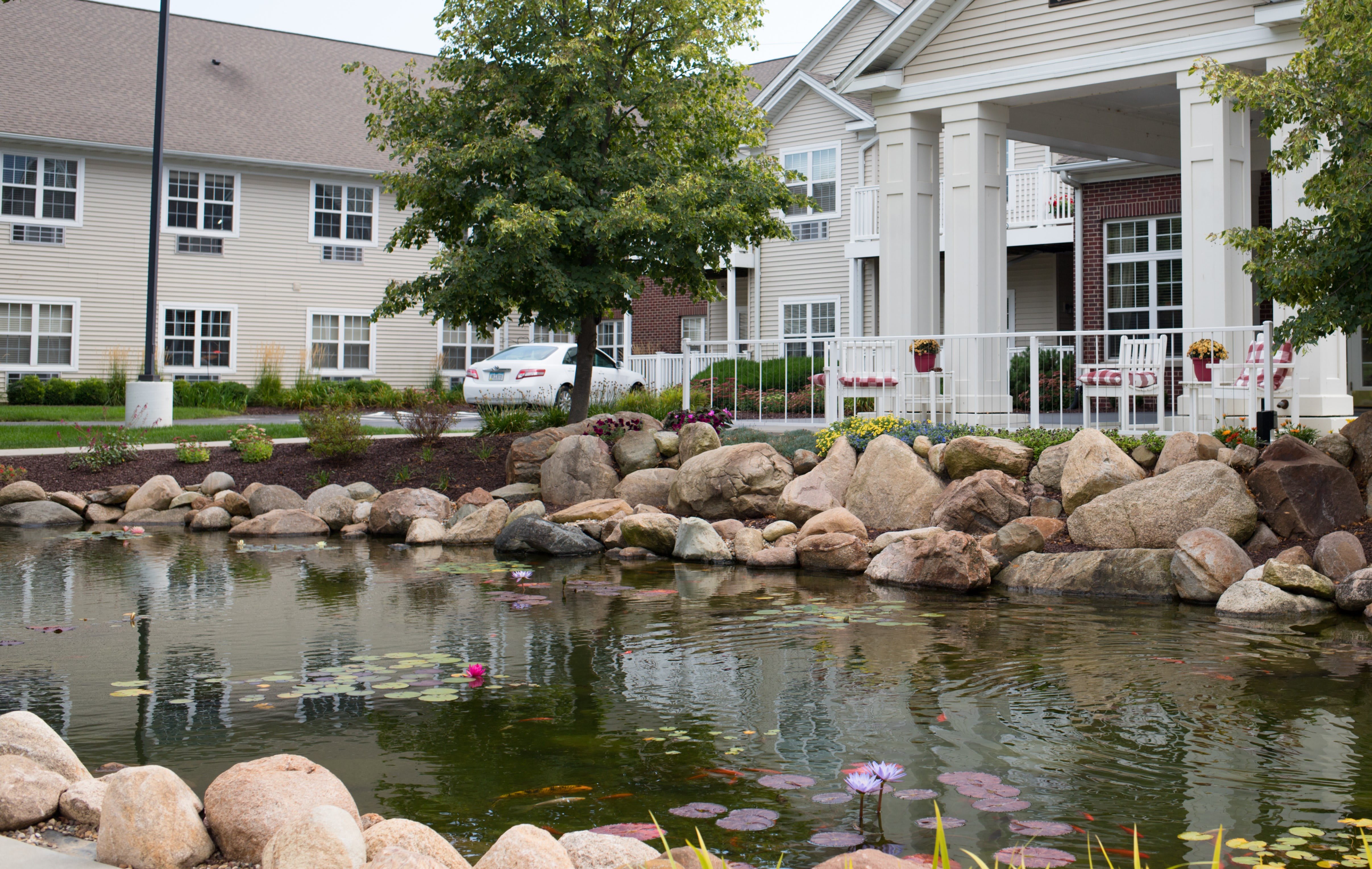 outdoor common area