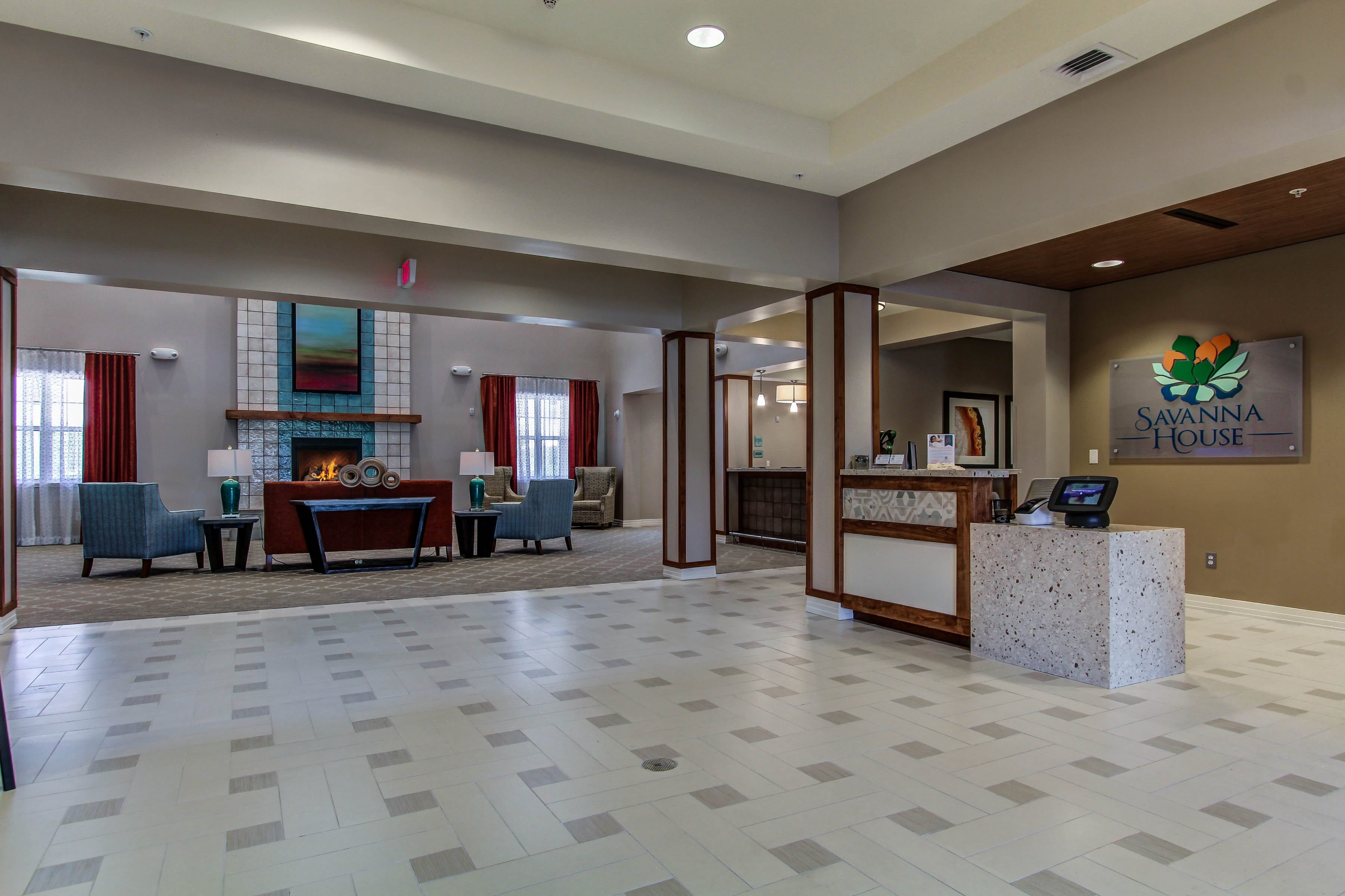 reception area