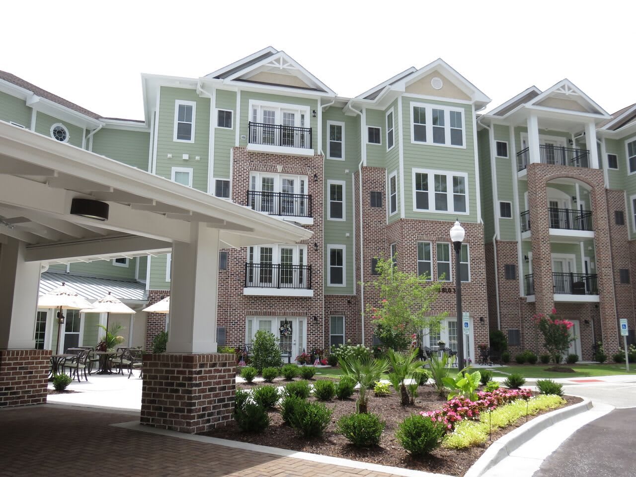 outdoor common area