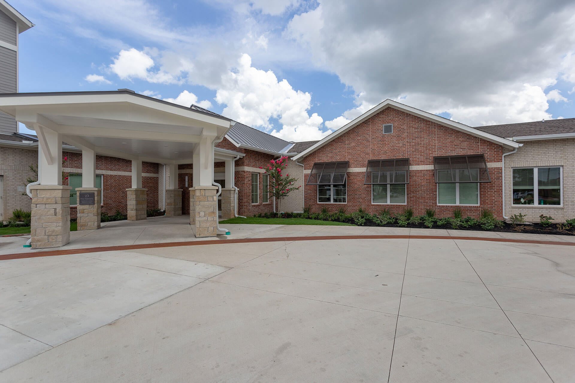 outdoor common area