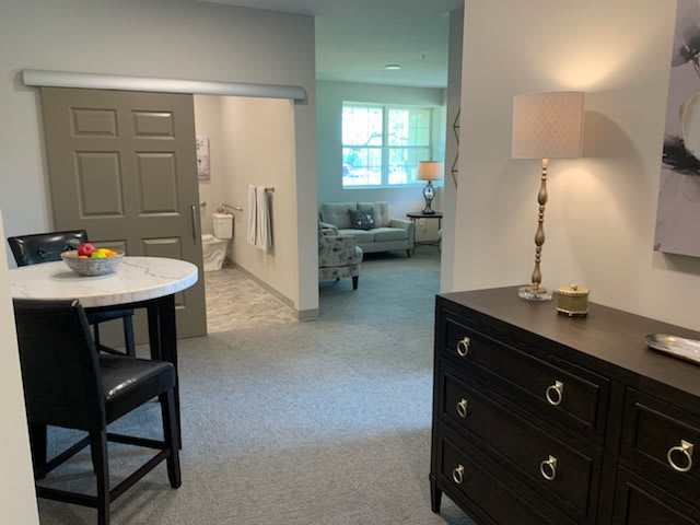 in-unit living room