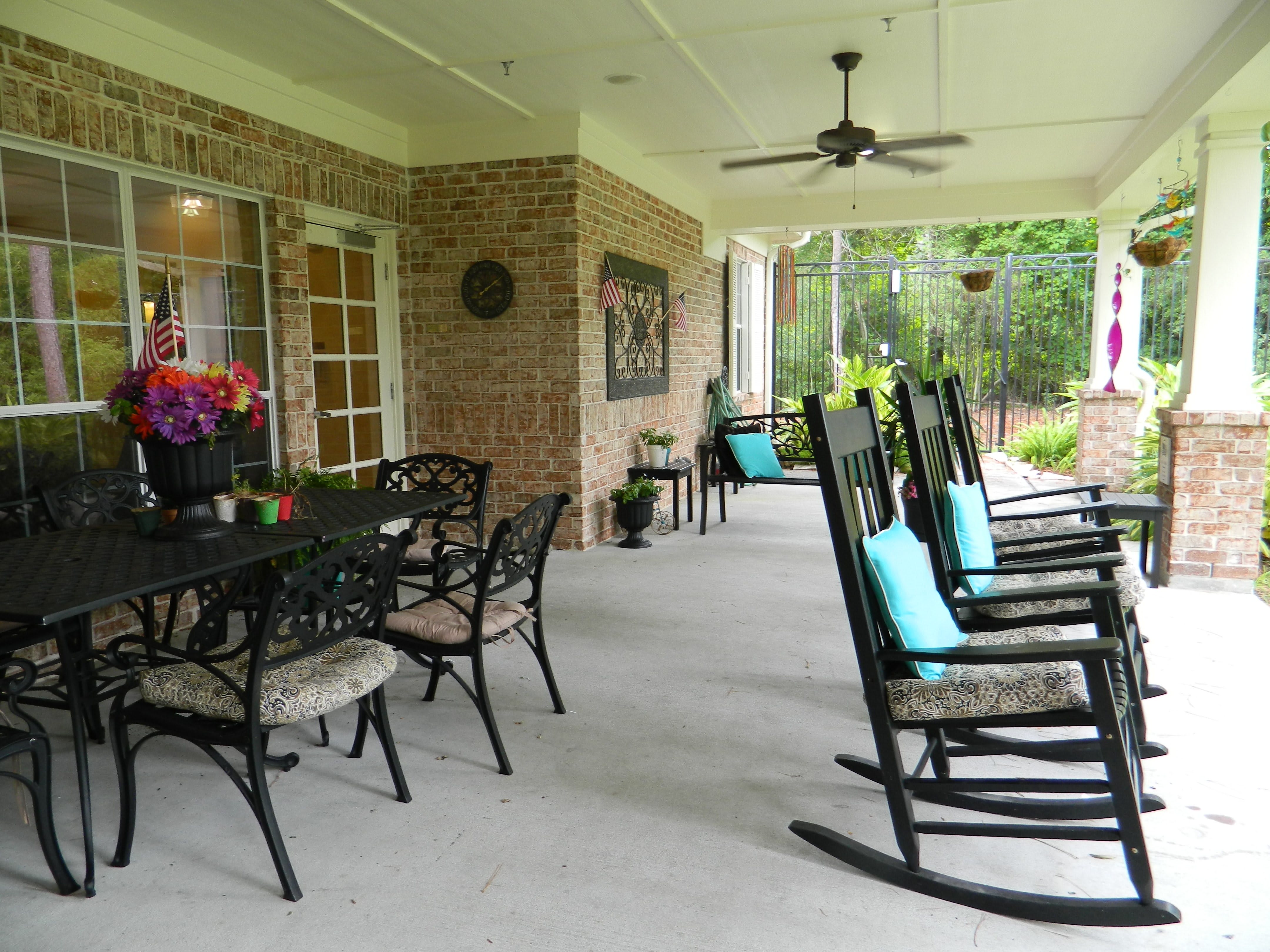 outdoor common area