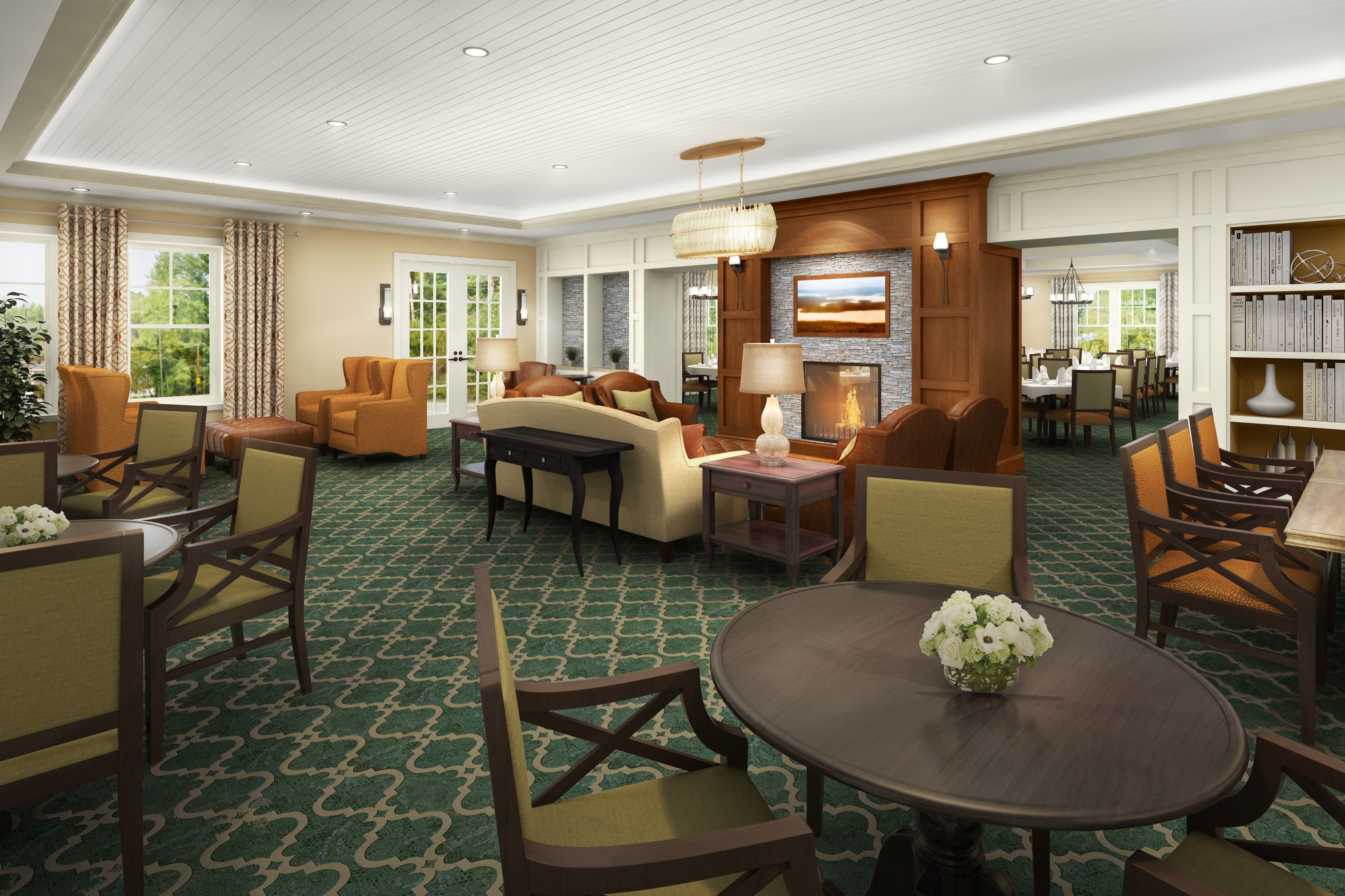 indoor common area