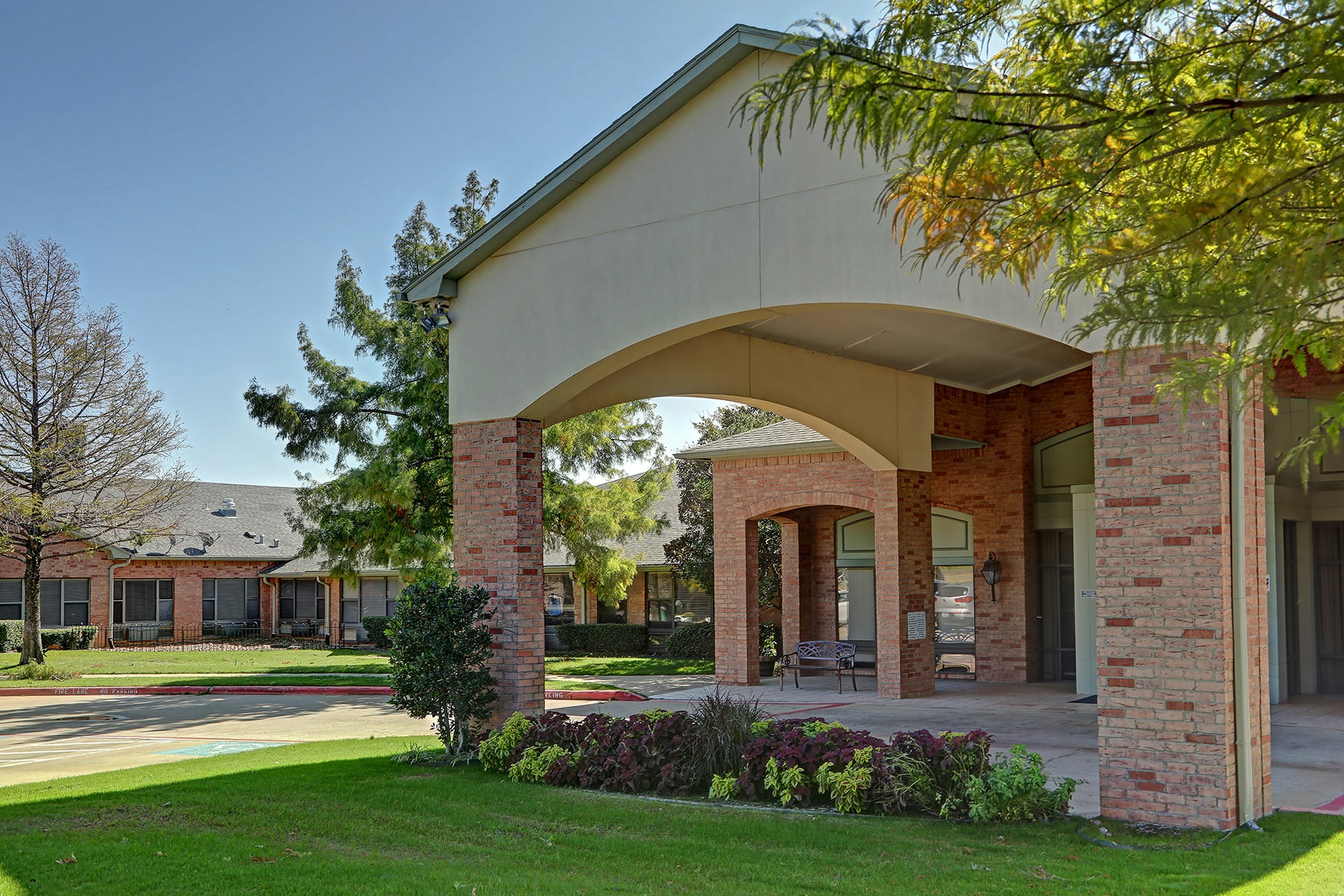 outdoor common area