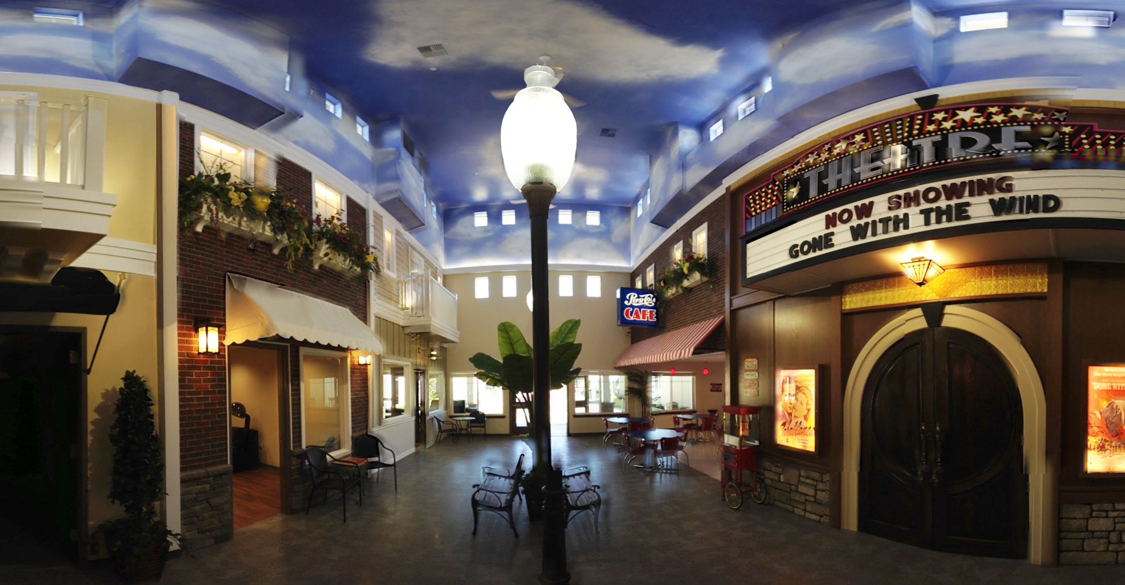 indoor common area