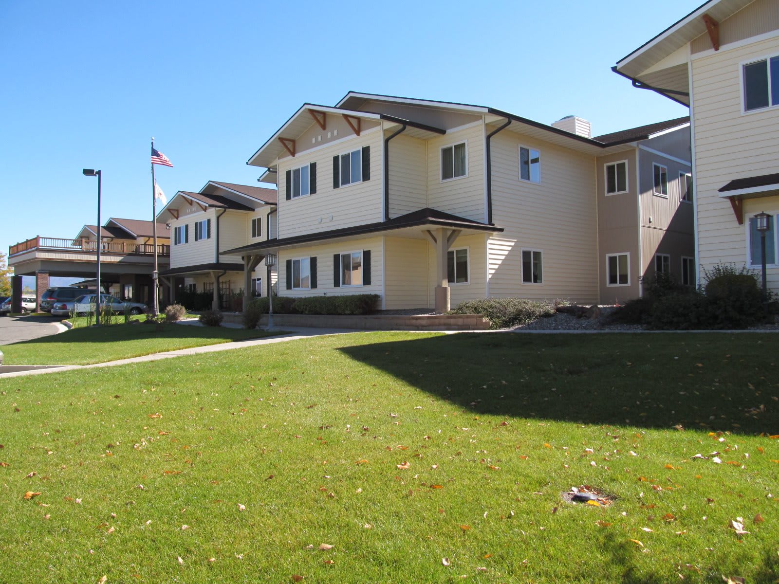 outdoor common area