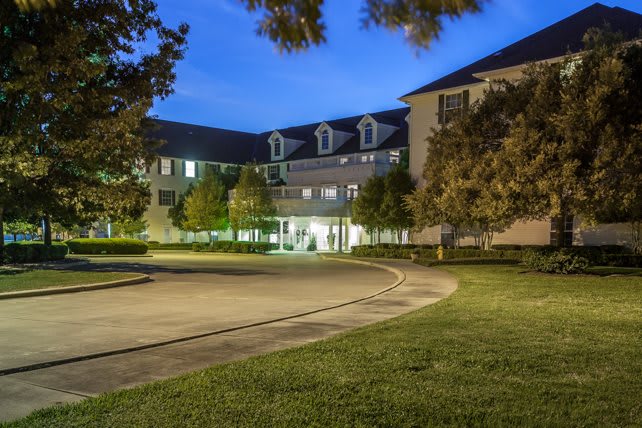 outdoor common area