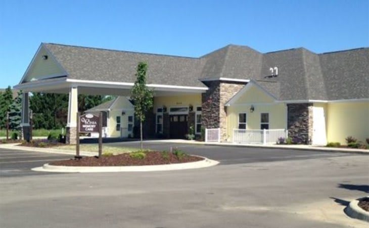outdoor common area