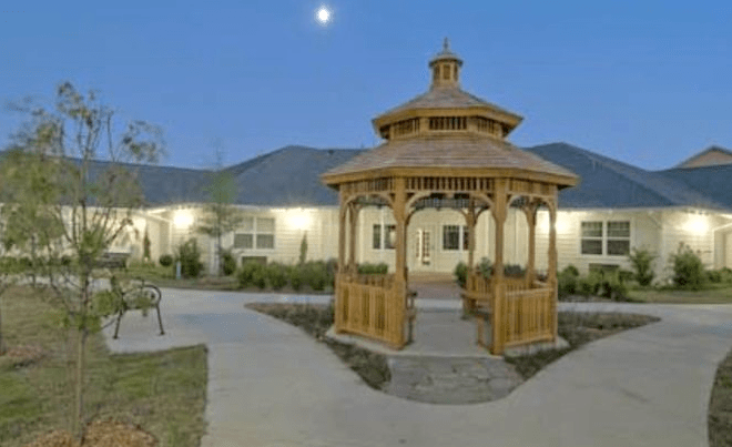 outdoor common area