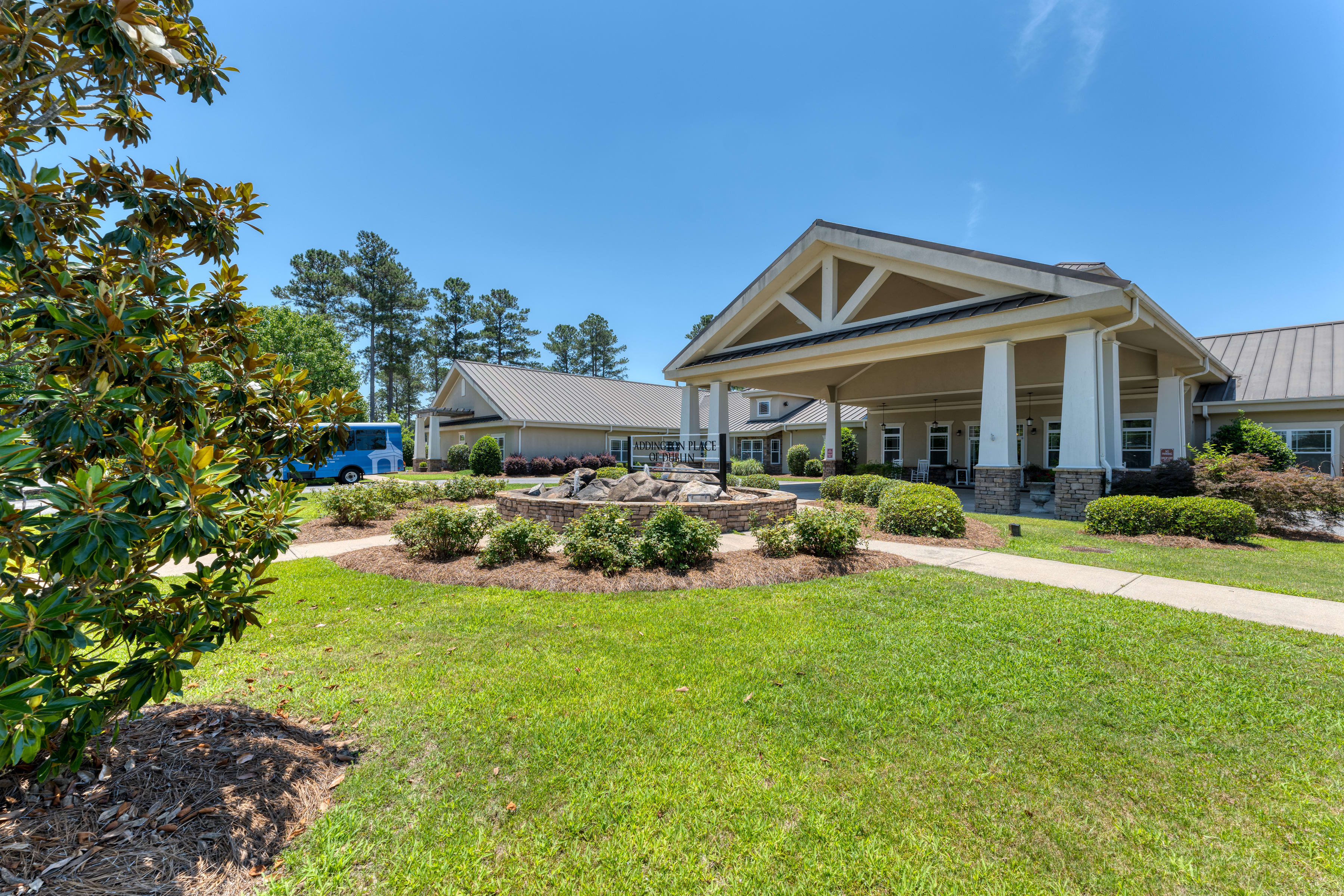 outdoor common area