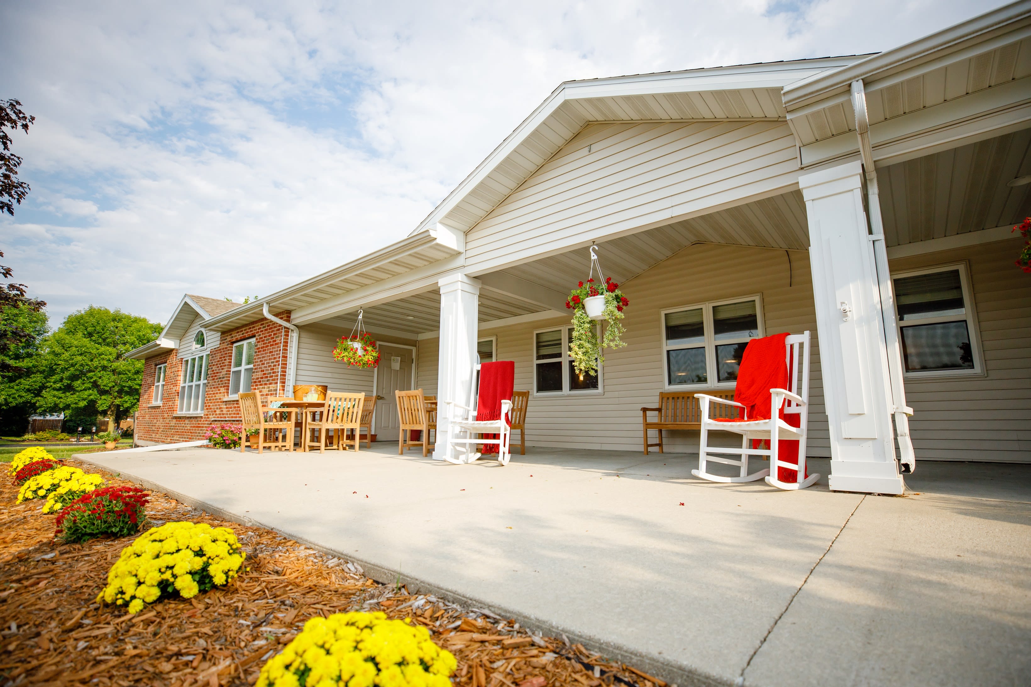 outdoor common area