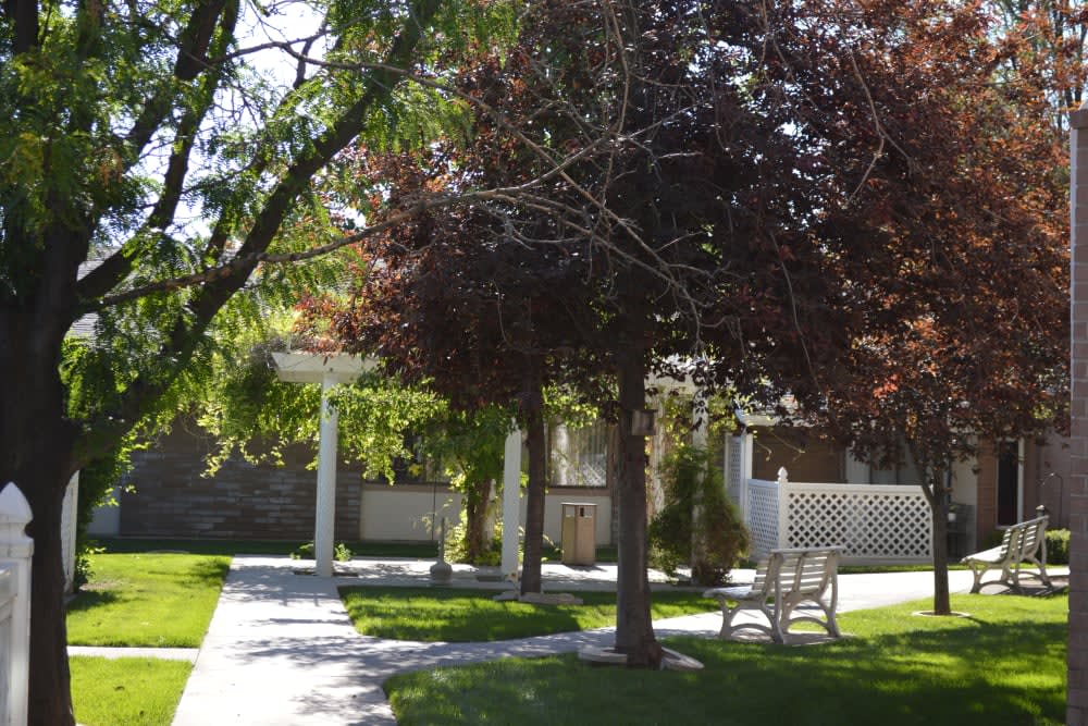 outdoor common area