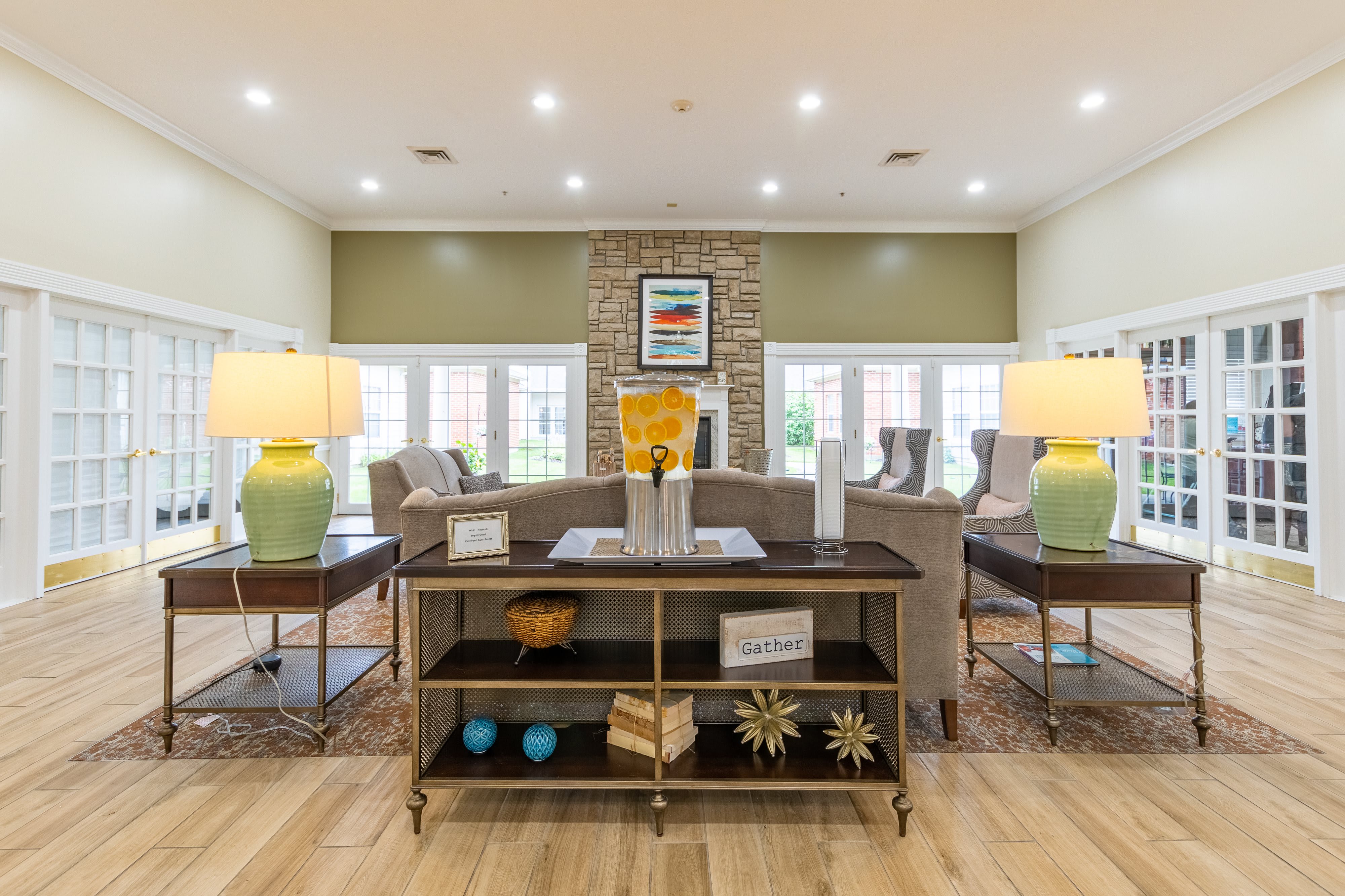 indoor common area