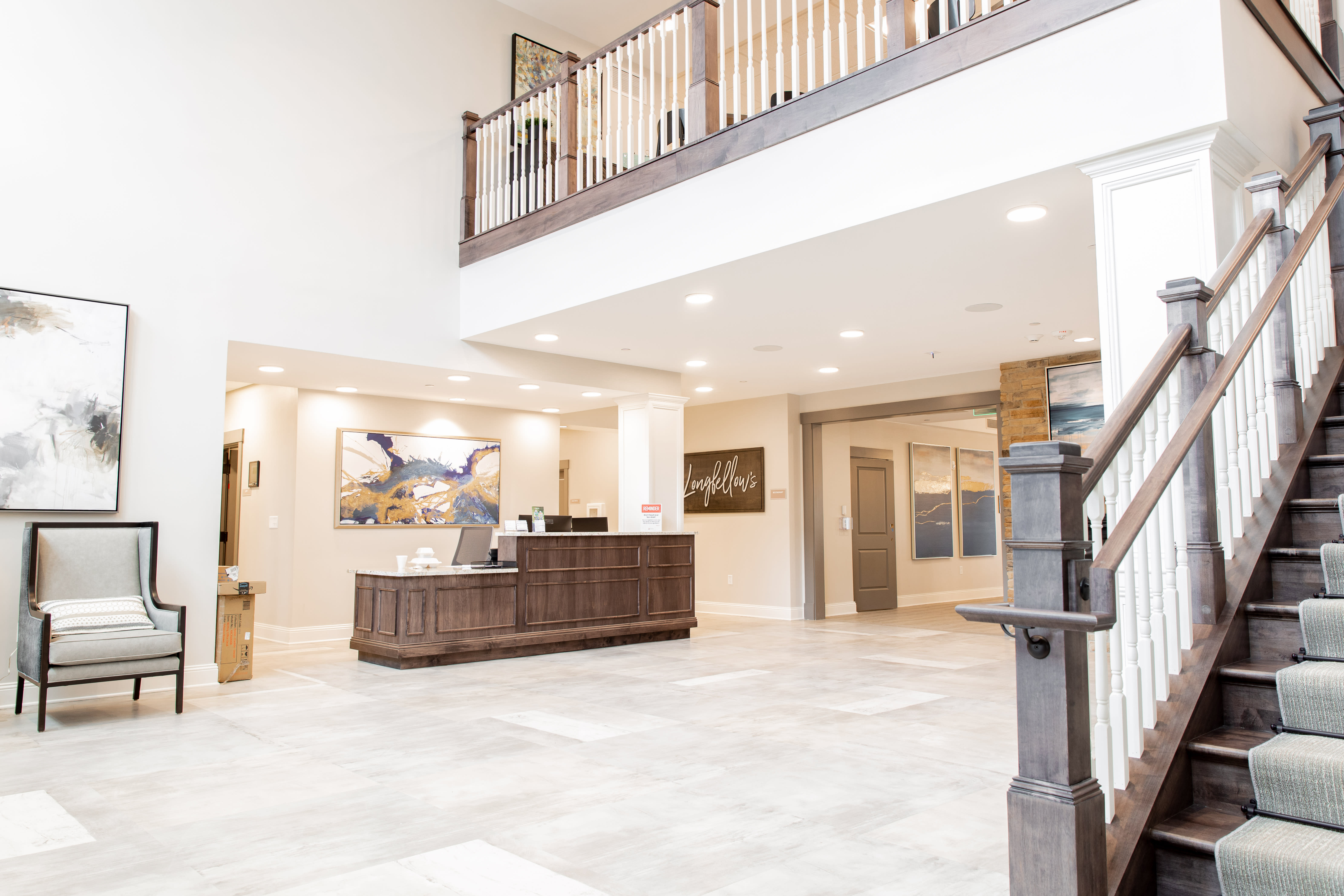 reception area